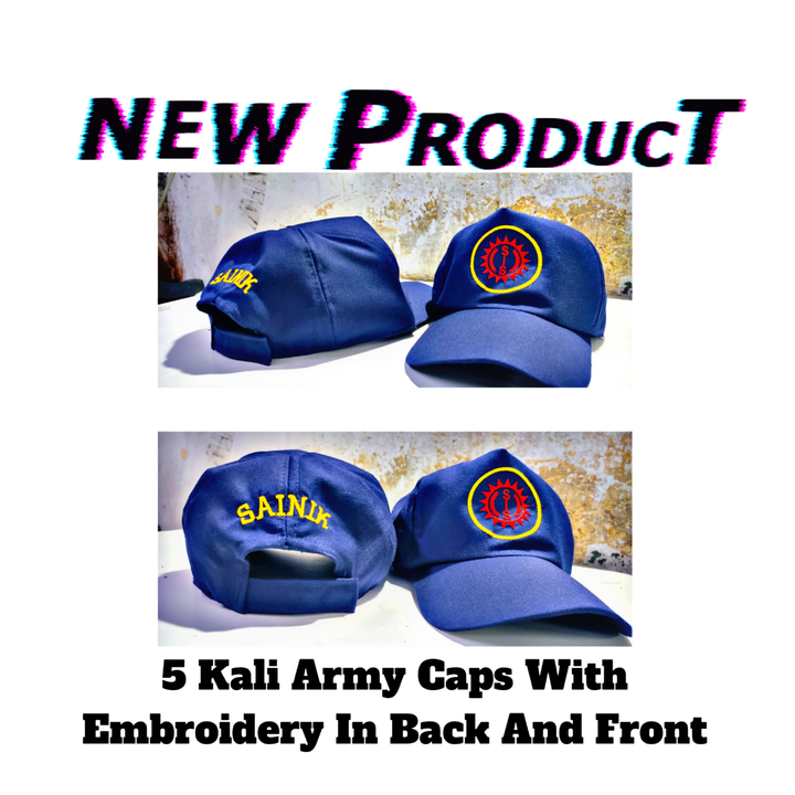 5 Kali Embroidery Promotional C@p uploaded by Plain And Advertising Caps on 5/30/2023