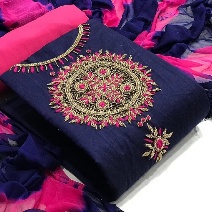 👗 Designer Dress fabric 👗 uploaded by Banzara Fashion on 5/30/2023