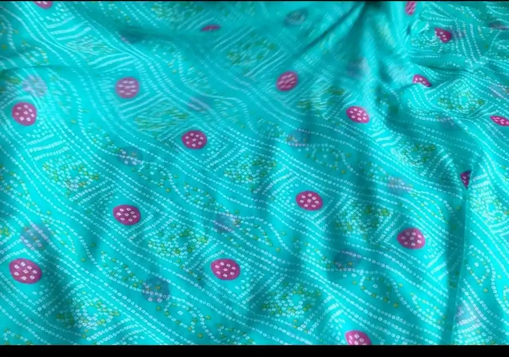 #soft जॉर्जट में #KV ब्रांड के💐#जयपुरी बंधेज प्रिंट के सूट सिर्फ 500rs#फ्री शिपिंग💯ऑर्डर 895085670 uploaded by Deep boutique collection gohana on 5/30/2023