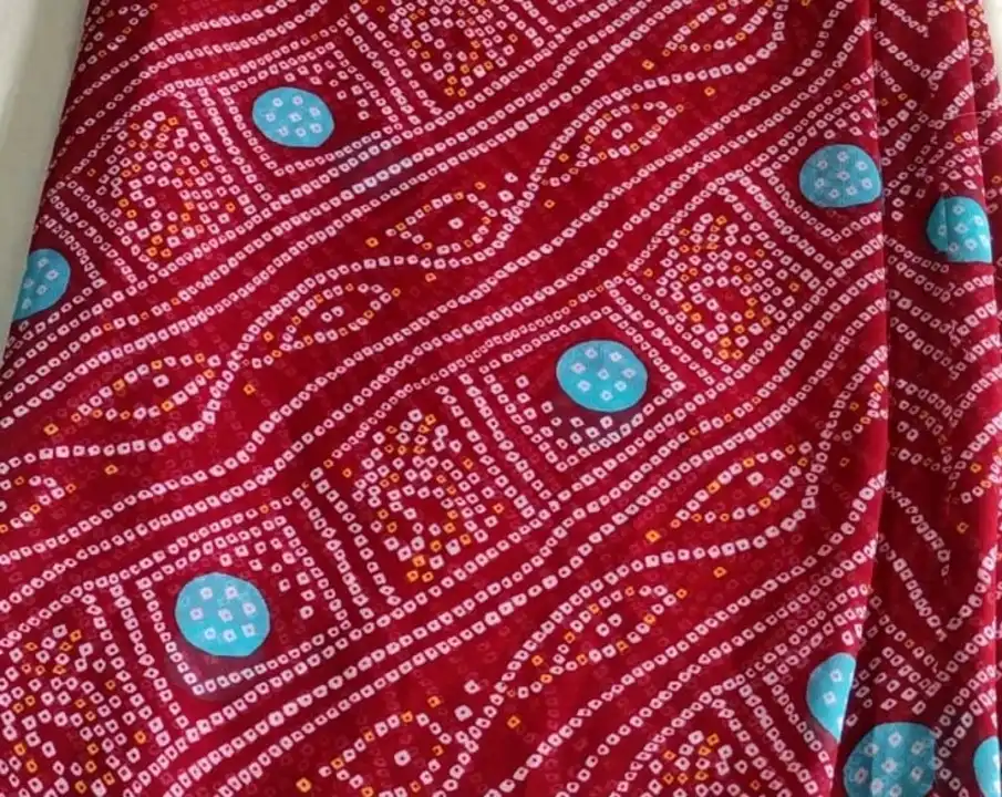 #soft जॉर्जट में #KV ब्रांड के💐#जयपुरी बंधेज प्रिंट के सूट सिर्फ 500rs#फ्री शिपिंग💯ऑर्डर 895085670 uploaded by Deep boutique collection gohana on 5/30/2023