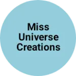 Business logo of Miss universe creations