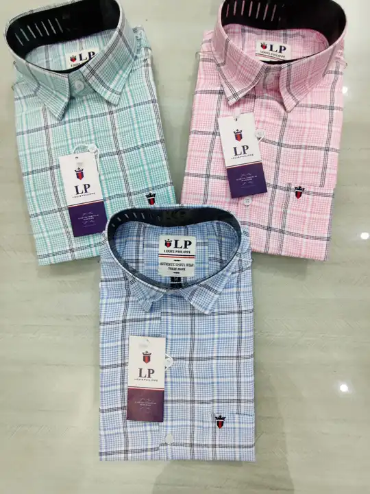 Mens check shirt Fabric twill uploaded by kanishk fashions on 5/30/2023