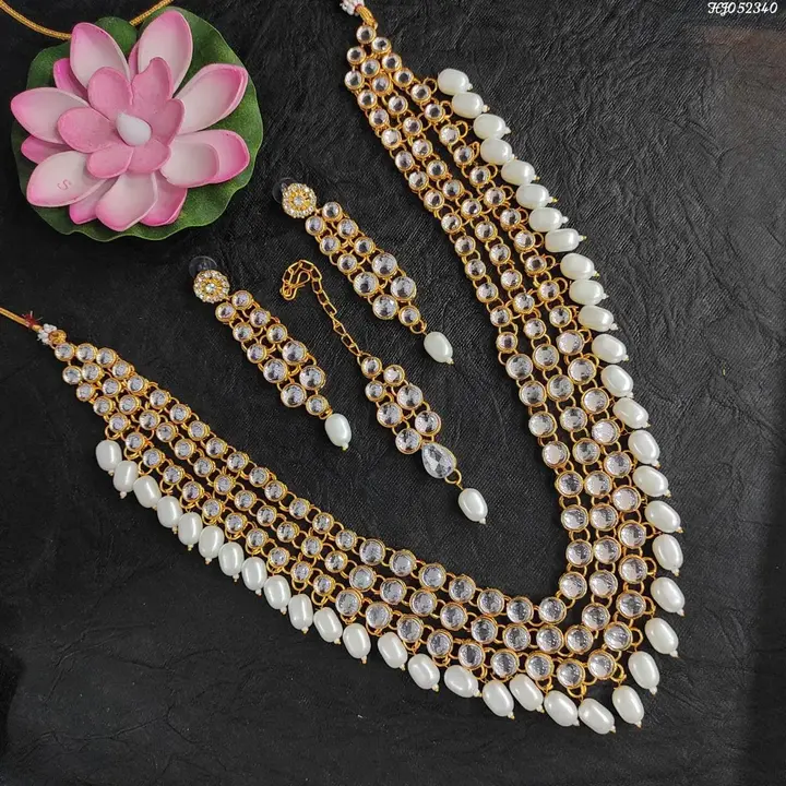 Post image Hi 
Anar Family

Kindly check our latest collection.

Long Set Necklace.