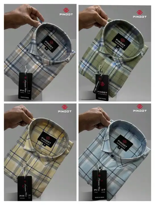 Oxford Check Shirt 2 uploaded by RV COLLECTION on 5/30/2023