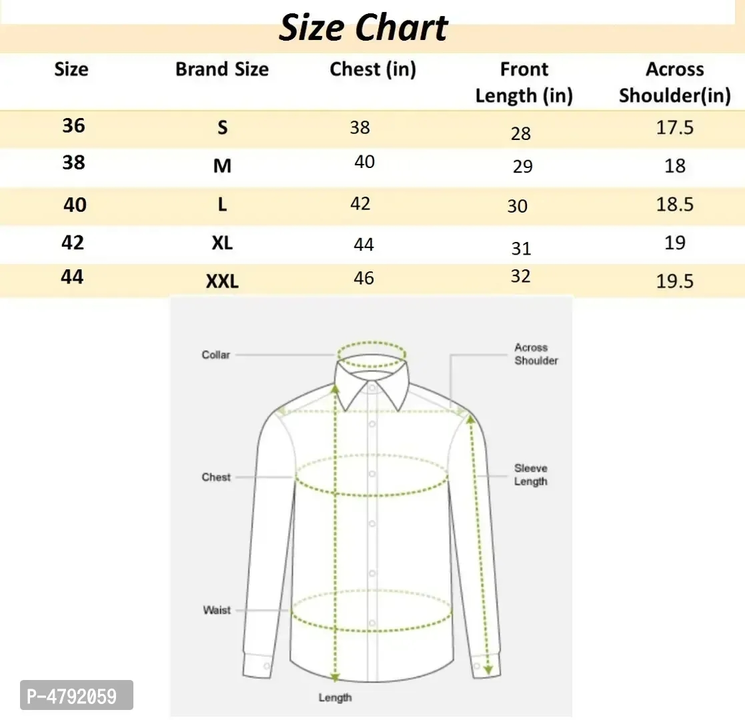 Men's Regular Fit Cotton Solid Casual Shirts uploaded by Kalpana Enterprises on 5/30/2023