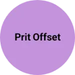 Business logo of Prit offset
