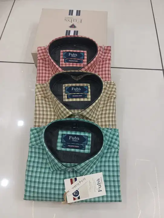 Cotton twill checks 💯 uploaded by Shirts and kurta pajma  on 5/30/2023