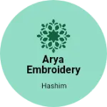 Business logo of Arya embroidery