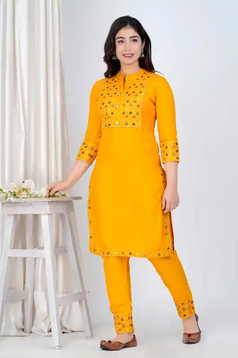 Kurti Pant with Bag uploaded by Women clothing on 5/30/2023