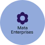 Business logo of Mata enterprises