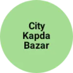 Business logo of City kapda bazar