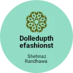 Business logo of Dolledupthefashionstudio