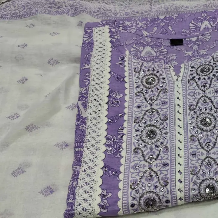 Purple kurta pant set  uploaded by ALEEXA OUTLET on 5/30/2023