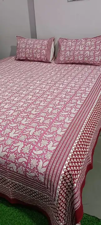Bagru Handblock printed Bedsheets uploaded by Print Factory Bagru on 5/30/2023