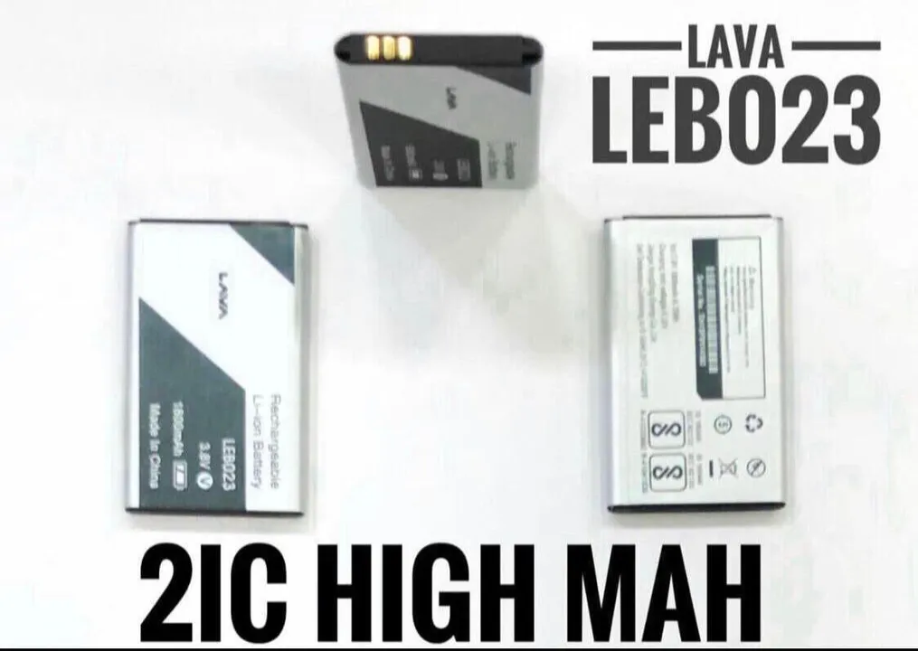 Lava 023 mobile battery  uploaded by B.S. ENTERPRISE ( BABUSINGH RAJPUROHIT) on 5/30/2023