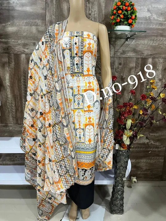 Jee Lacha Ye Raha Na Jae Designer Cotton Suit and Dress Material uploaded by Zuberiya Global on 5/30/2023