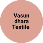 Business logo of Vasundhara textile