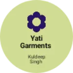 Business logo of Yati garments