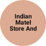 Business logo of Indian matel store and p.o.p