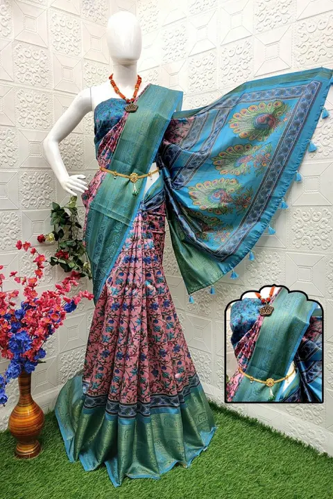 Soft Banarasi silk uploaded by 7 pleats on 5/30/2023