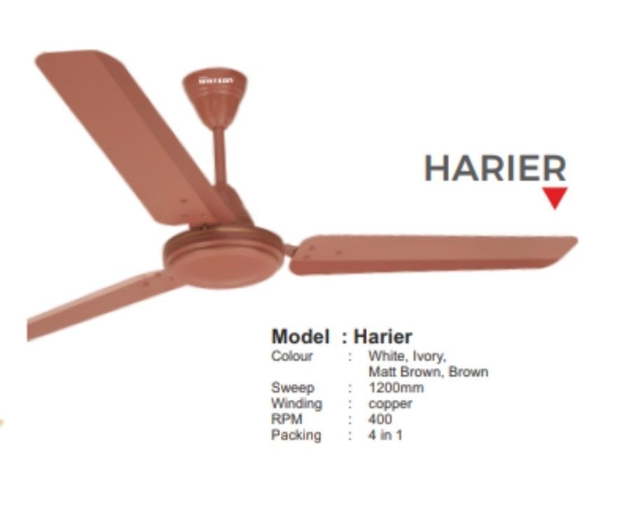 Ceiling fan. Minimum 35% Discount. Model Hairer uploaded by Wish-VAS Enterprises on 3/12/2021