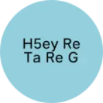 Business logo of H5ey re ta re g