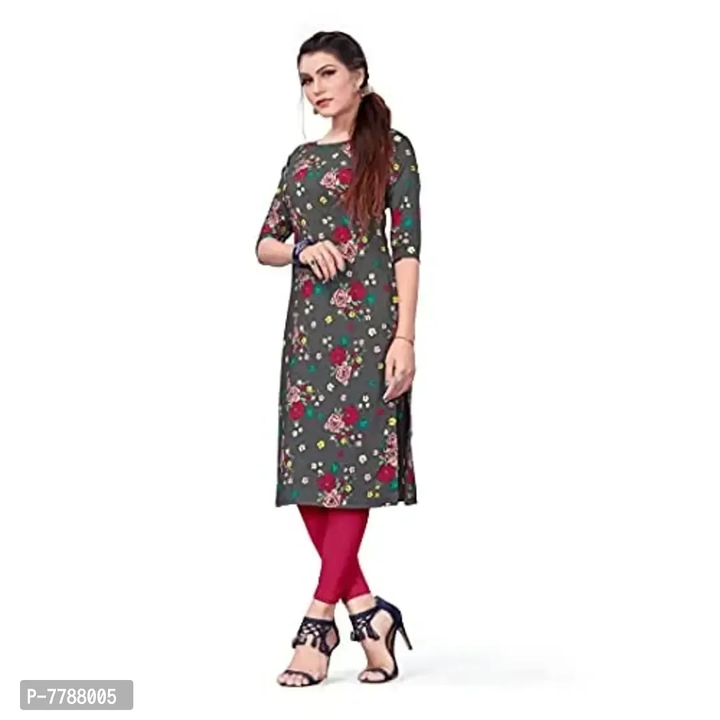 Stylish Crepe Printed Kurti for women uploaded by Trendy Fashion Store on 5/30/2023