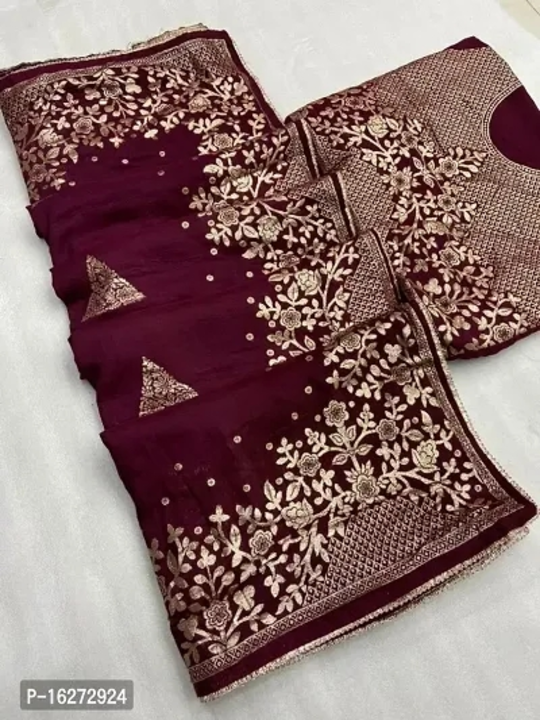 Chanderi Cotton Woven Design Lace Border Sarees  uploaded by Udaan on 5/30/2023