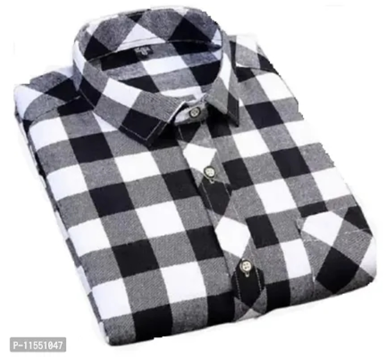 Classic Cotton Blend Checked Casual Shirts  uploaded by Udaan on 5/30/2023