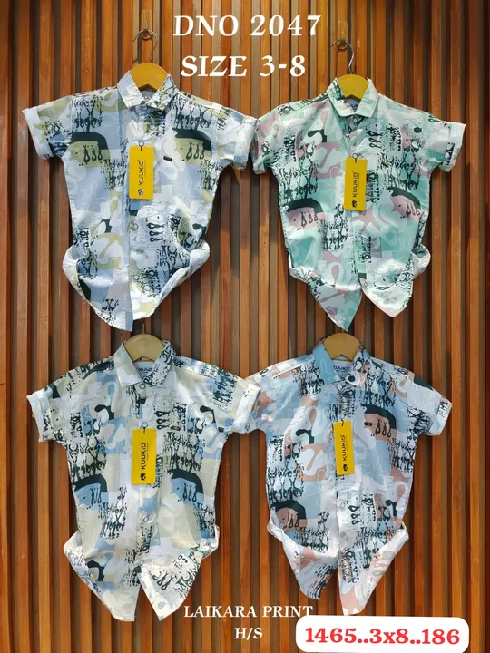 Kids shirt size .3x8..8x16 uploaded by Aap ki dukan on 5/30/2023