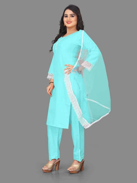 3 pics Dress material  uploaded by Shivam enterprises on 5/30/2023