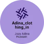 Business logo of Adina_clothing_in