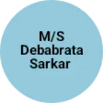 Business logo of M/s debabrata sarkar