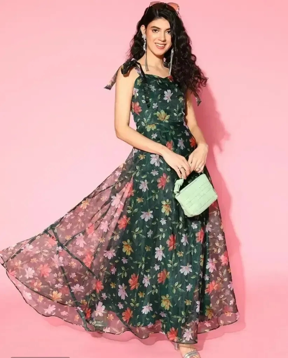 Post image New arrival of one piece gown
Name: New arrival of one piece gown
Fabric: Georgette
Sleeve Length: Sleeveless
Pattern: Printed
Net Quantity (N): 1
Sizes:
S (Bust Size: 36 in, Length Size: 52 in) 
M (Bust Size: 38 in, Length Size: 52 in) 
L (Bust Size: 40 in, Length Size: 52 in) 
XL (Bust Size: 42 in, Length Size: 52 in) 
XXL (Bust Size: 44 in, Length Size: 52 in) 

Country of Origin: India