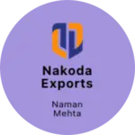 Business logo of Nakoda Exports