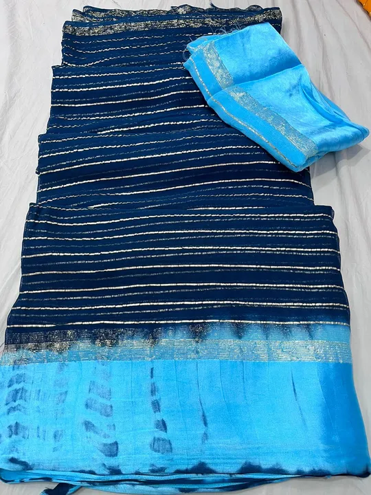 🥰🥰Original product🥰🥰

👉👉pure  jorhat satan ptta fabric with beautiful mx  zari all over  💃🏻  uploaded by Gotapatti manufacturer on 5/31/2023