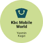 Business logo of Kbc mobile world