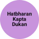 Business logo of Hatbharan kapta dukan