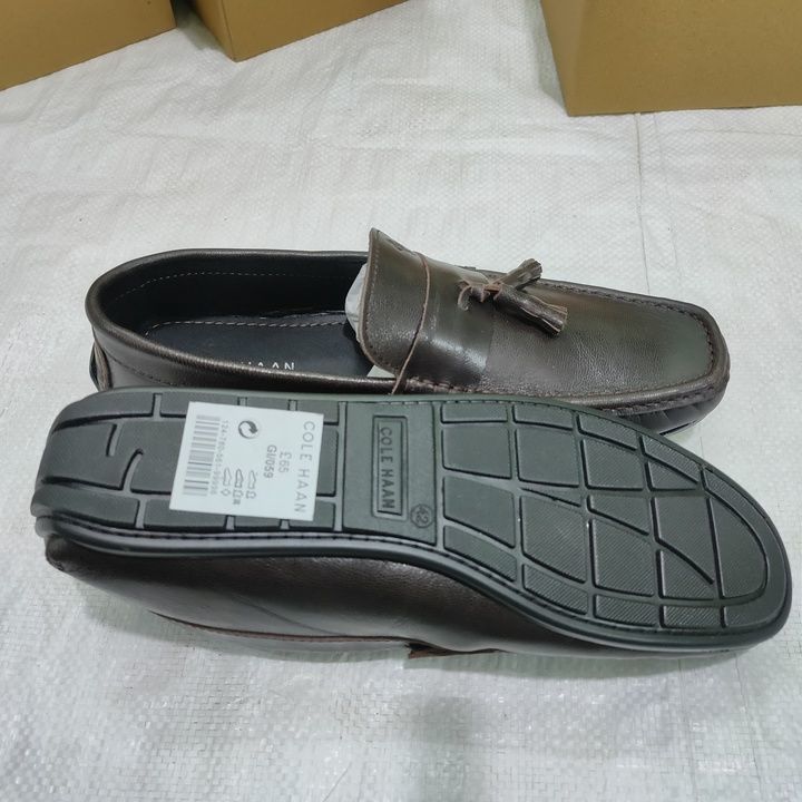 Copy brand leather loffers MOQ 100 pair uploaded by Aatif genuine shopping on 3/12/2021