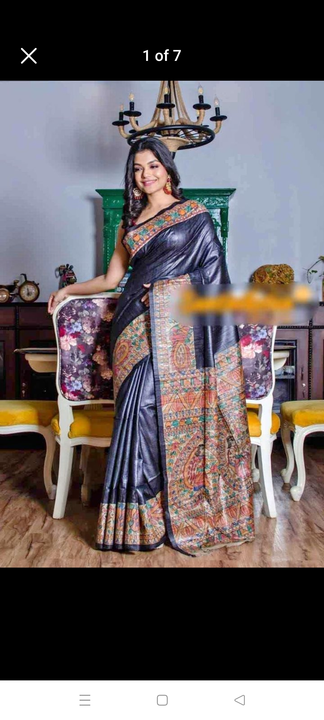 Product uploaded by Manufacturer of tussar gheecha 100 % silk saree on 5/31/2023