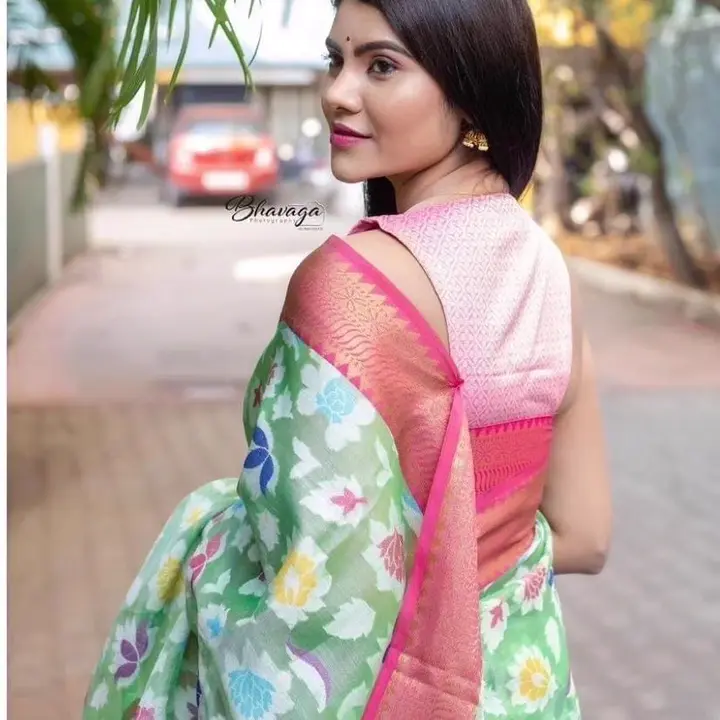 TISSUE ALFI SAREE  uploaded by business on 5/31/2023