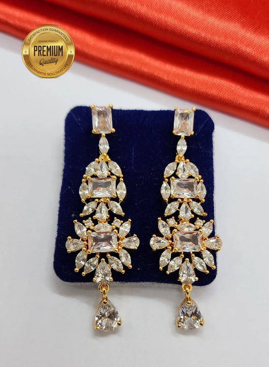 Earrings  uploaded by SRI RAGHU GOLD COVERING WORKS on 5/31/2023