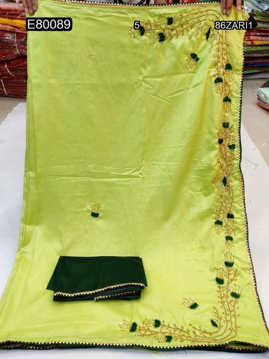 Party wear saree uploaded by business on 3/12/2021