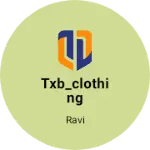Business logo of Txb_clothing