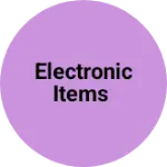 Business logo of Electronic items