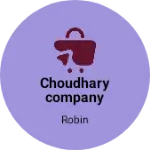 Business logo of Choudharycompany