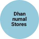 Business logo of Dhannumal stores