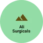 Business logo of Ali surgicals