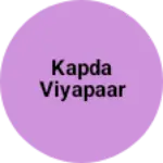 Business logo of Kapda viyapaar