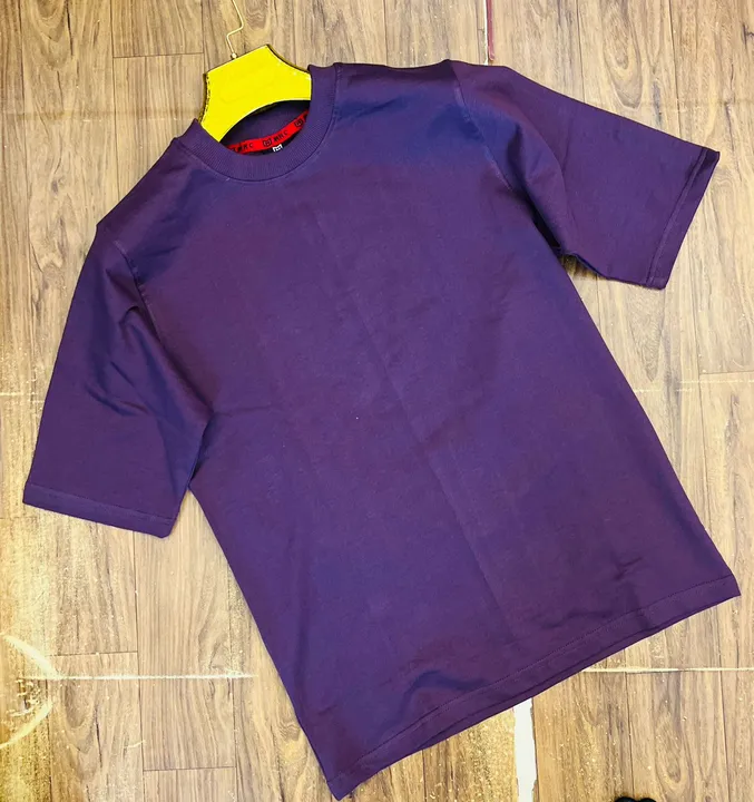 Loop Knit Drop Shoulder T shirt  uploaded by Gent's wear Manufacturer  on 5/31/2023